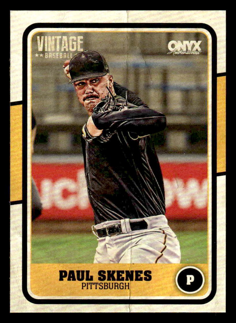 2025 Onyx Vintage #OVPASK Paul Skenes