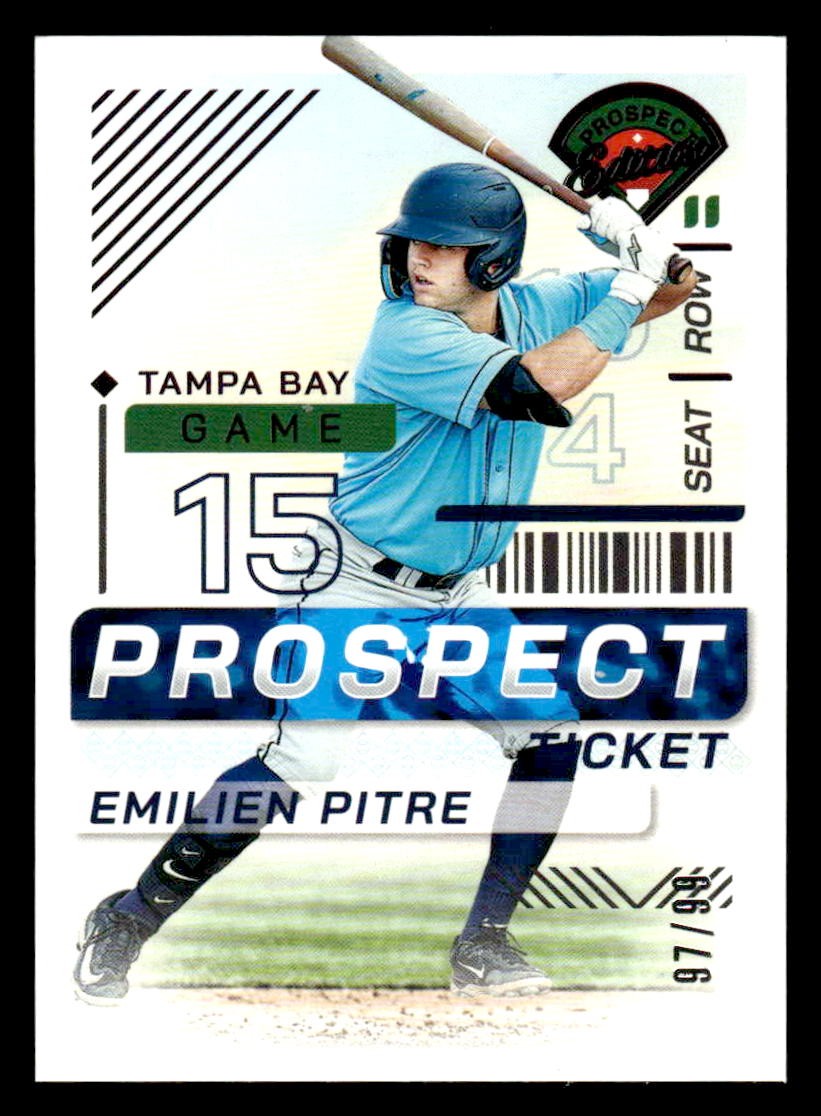2024 Panini Prospect Edition #73 Emilien Pitre Purple #/99