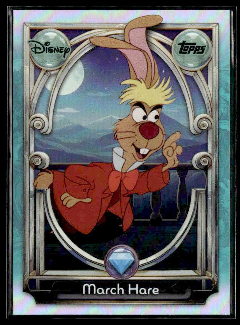 2025 Topps Disney Wonder #114 March Hare Tier 2