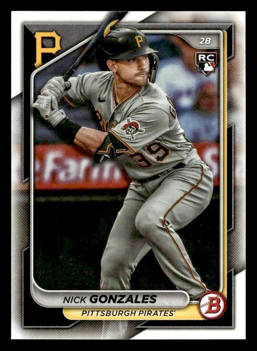 2024 Bowman #62 Nick Gonzales