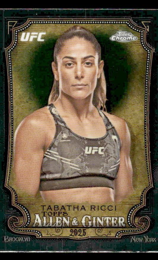 2025 Topps Chrome UFC #AAG-12 Tabatha Ricci Allen & Ginter