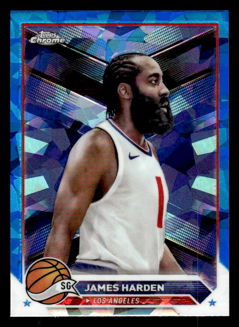 2023-24 Topps Chrome Sapphire Edition #31 James Harden