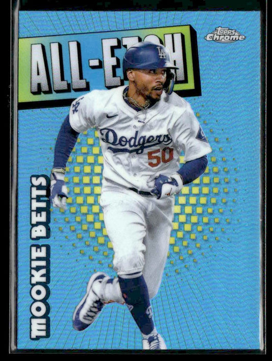 2025 Topps Chrome #CAE-9 Mookie Betts Chrome All-Etch
