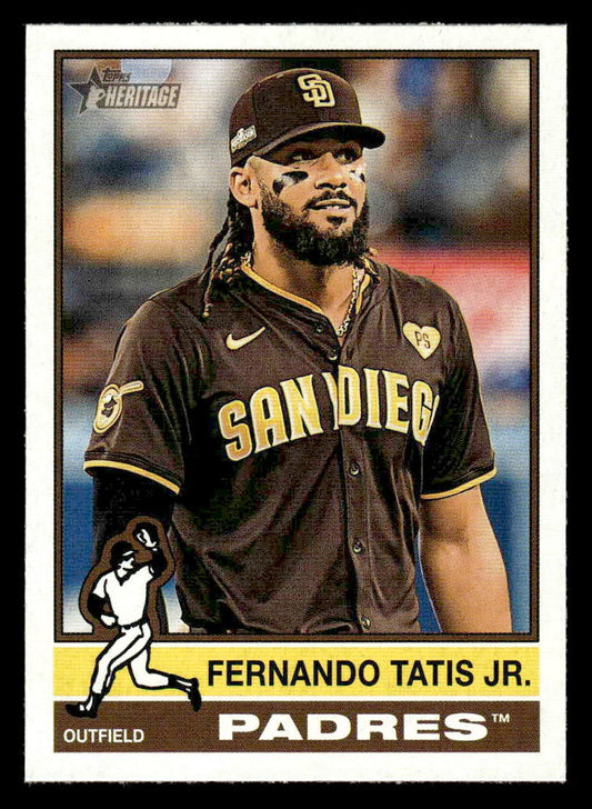 2025 Topps Heritage #118 Fernando Tatis Jr.