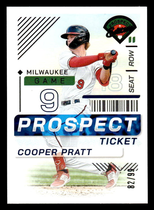 2024 Panini Prospect Edition #154 Cooper Pratt