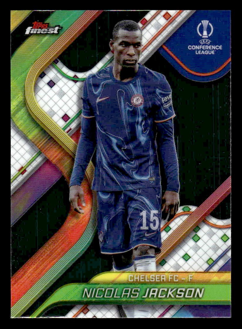 2024-25 Topps Finest UEFA Club Comp #138 Nicolas Jackson