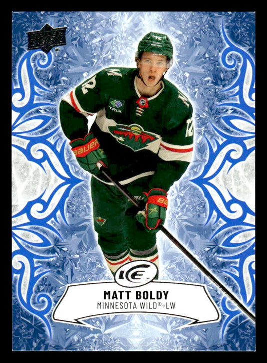 2024-25 Upper Deck Ice #98 Matt Boldy