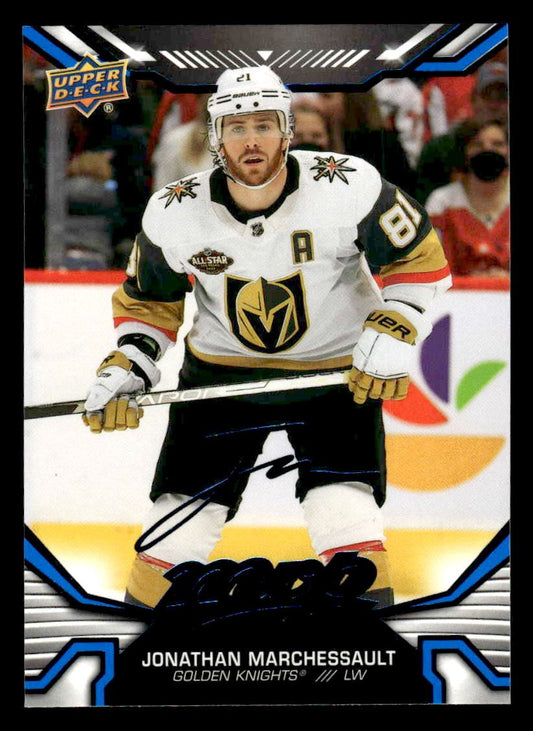 2022-23 Upper Deck MVP #55 Jonathan Marchessault Blue Script