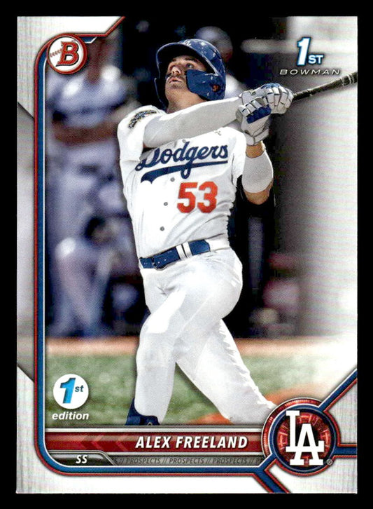 2022 Bowman Draft 1st Edition #BD-194 Alex Freeland