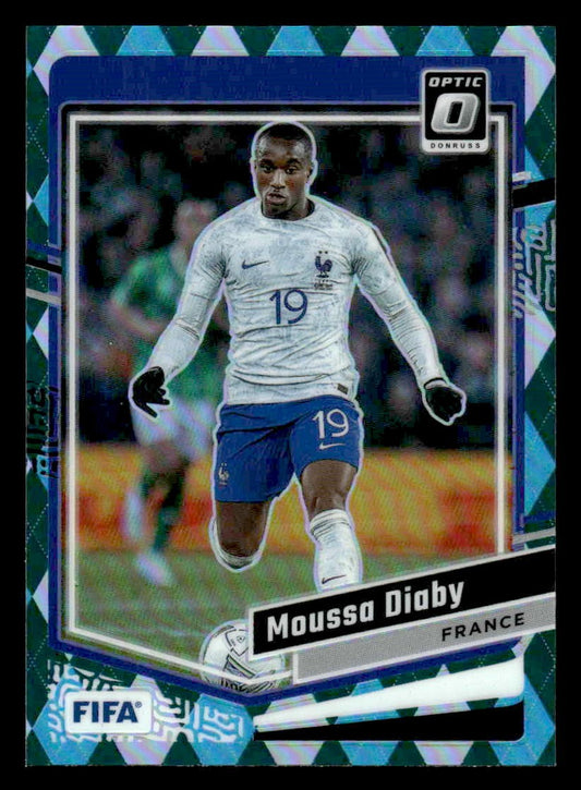 2023-24 Donruss #22 Moussa Diaby Optic Argyle
