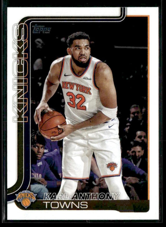 2025-26 Topps #19 Karl-Anthony Towns
