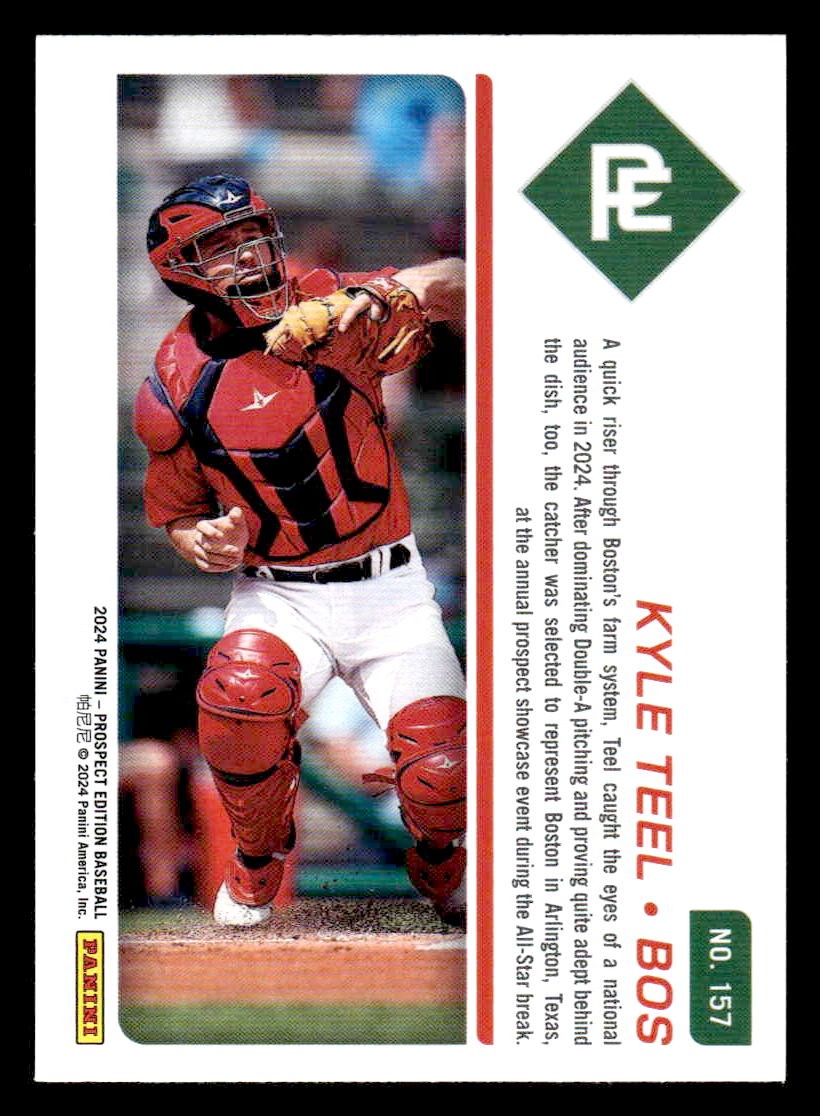 2024 Panini Prospect Edition #157 Kyle Teel