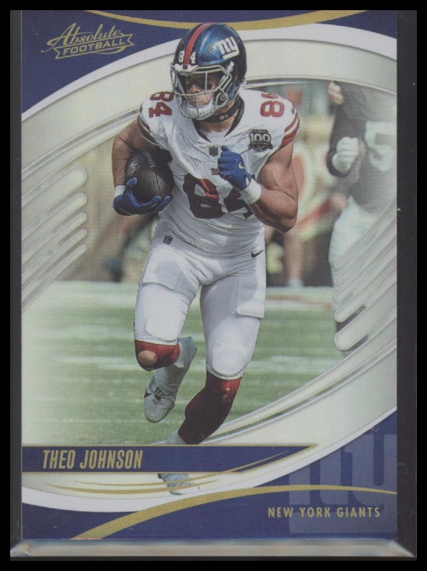 2025 Panini Absolute #50 Theo Johnson Spectrum