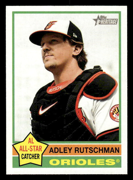 2025 Topps Heritage #294 Adley Rutschman