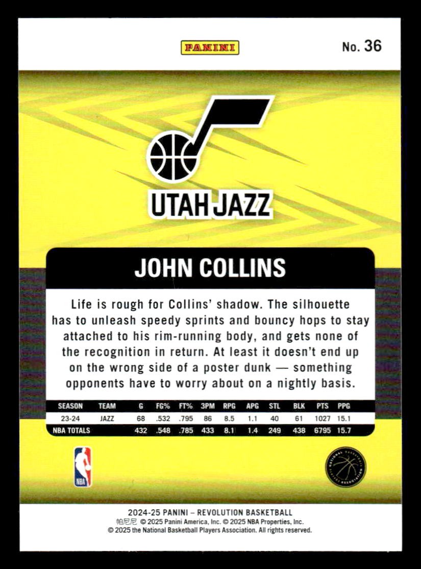 2024-25 Panini Revolution #36 John Collins