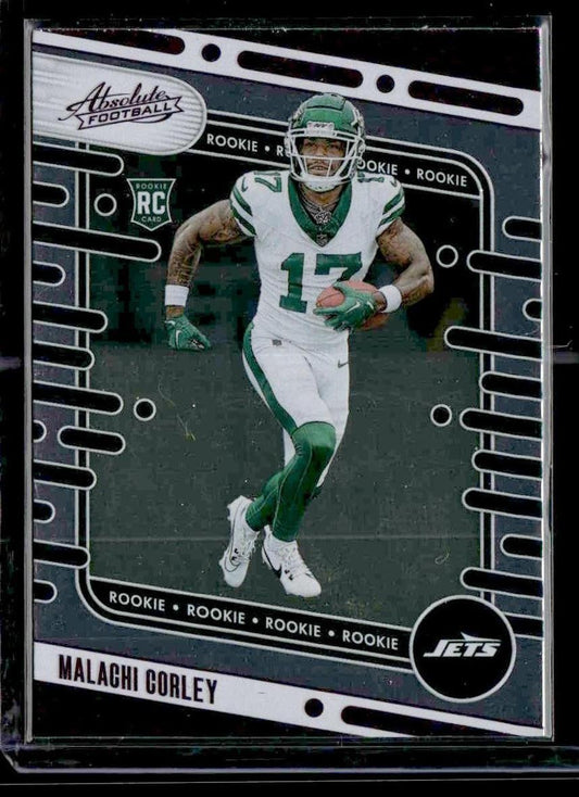 2024 Panini Absolute #160 Malachi Corley Purple
