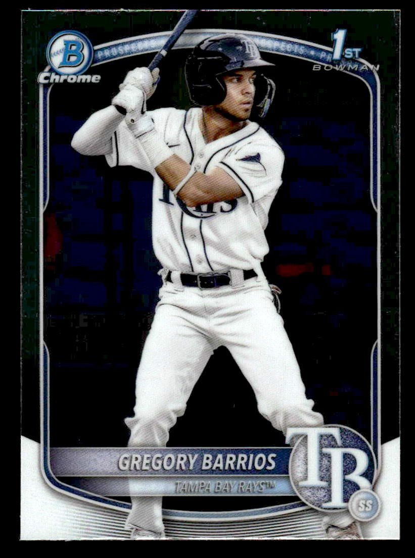 2025 Bowman #BCP-7 Gregory Barrios Chrome Prospects