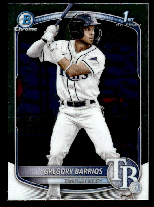 2025 Bowman #BCP-7 Gregory Barrios Chrome Prospects