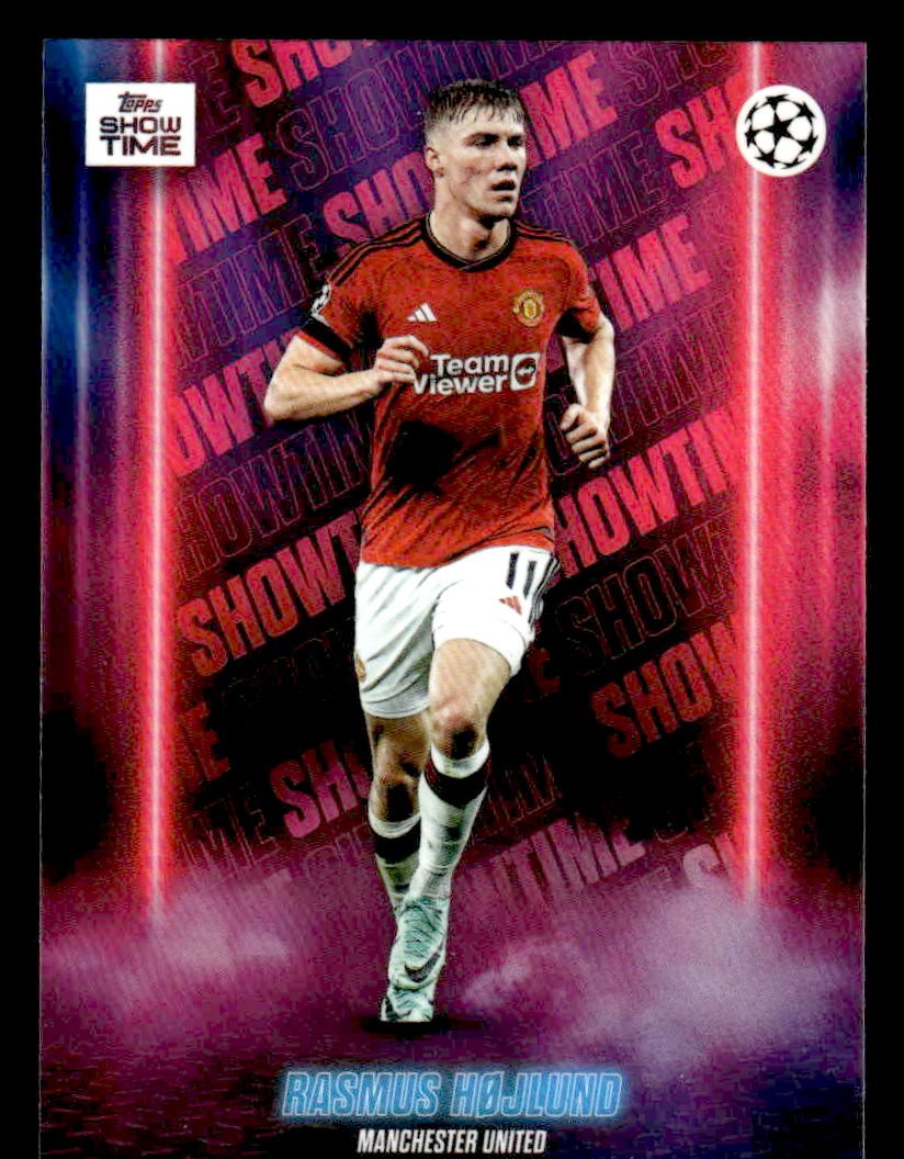 2023-24 Topps Showtime UEFA Club Competitions #NNO Rasmus Højlund