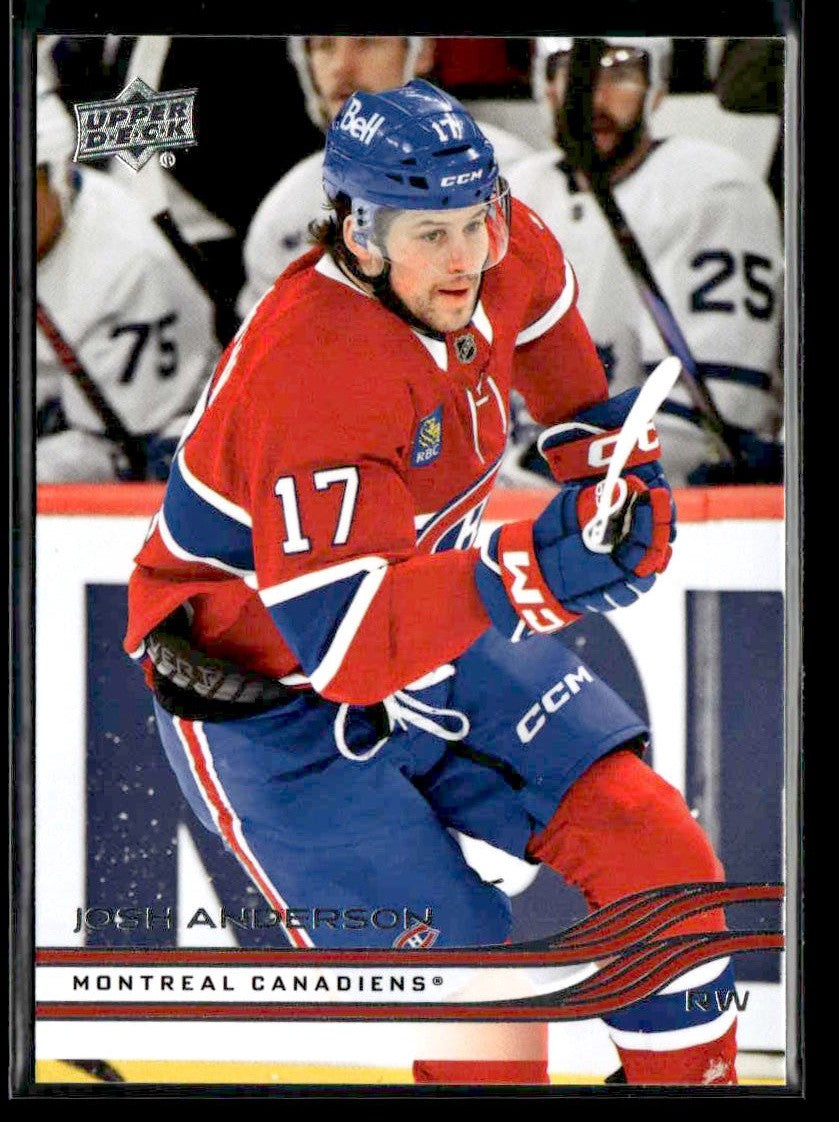 2025-26 Upper Deck #92 Josh Anderson