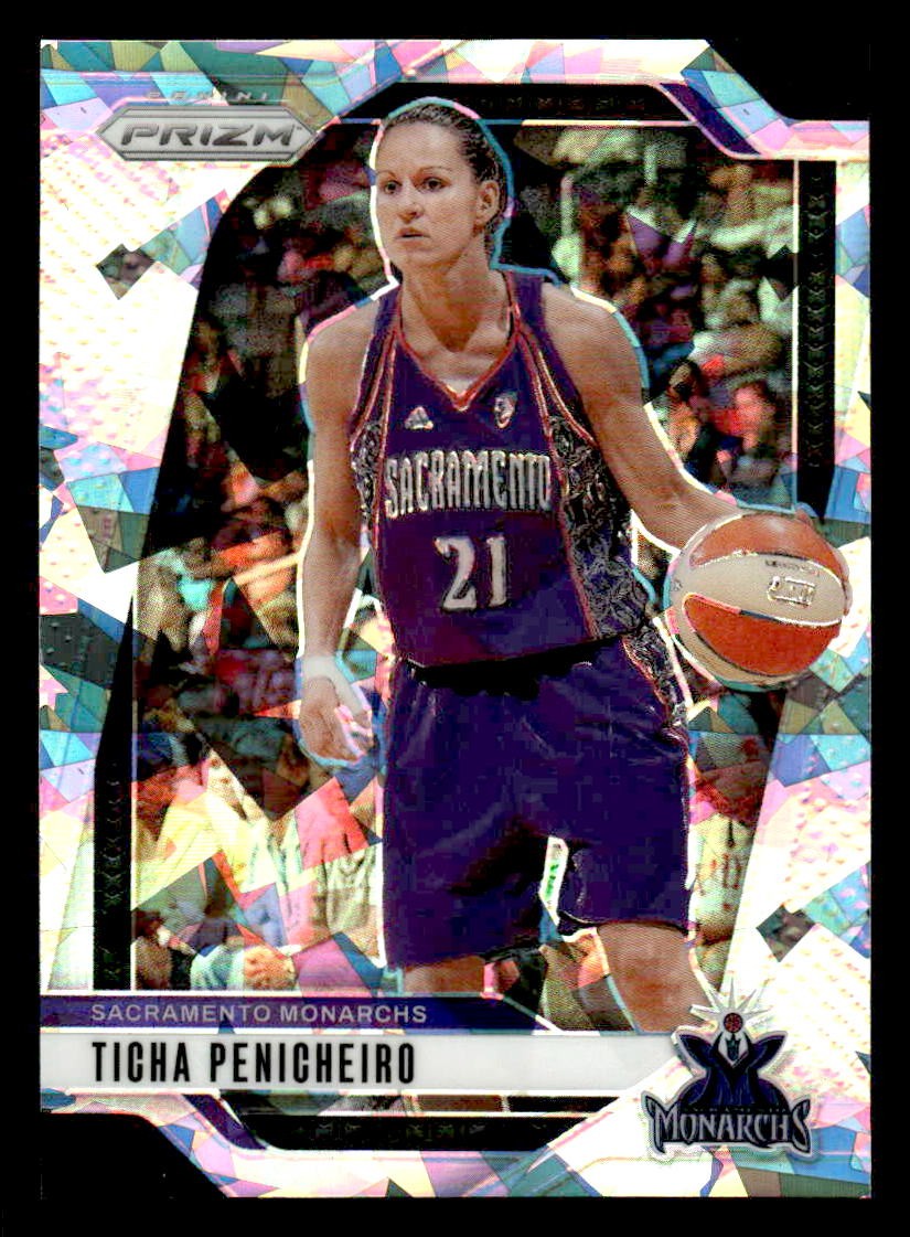 2024 Panini Prizm WNBA #135 Ticha Penicheiro Ice Prizms