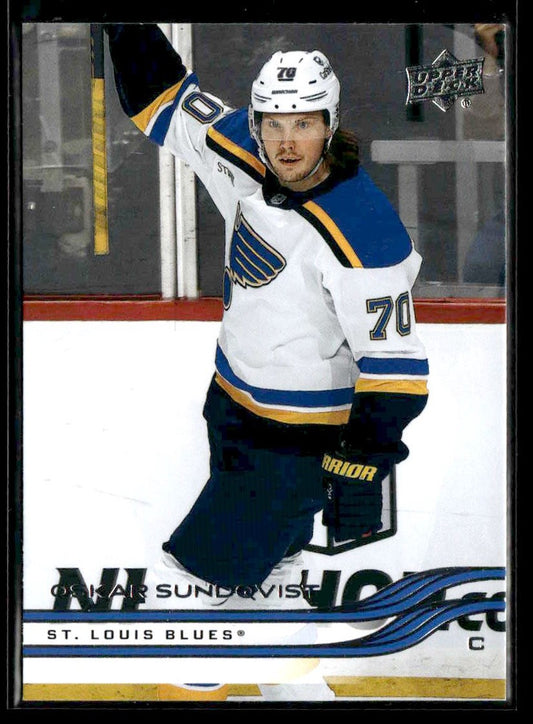 2025-26 Upper Deck #153 Oskar Sundqvist