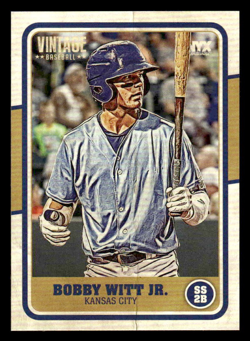 2025 Onyx Vintage #OVBOWI Bobby Witt Jr.