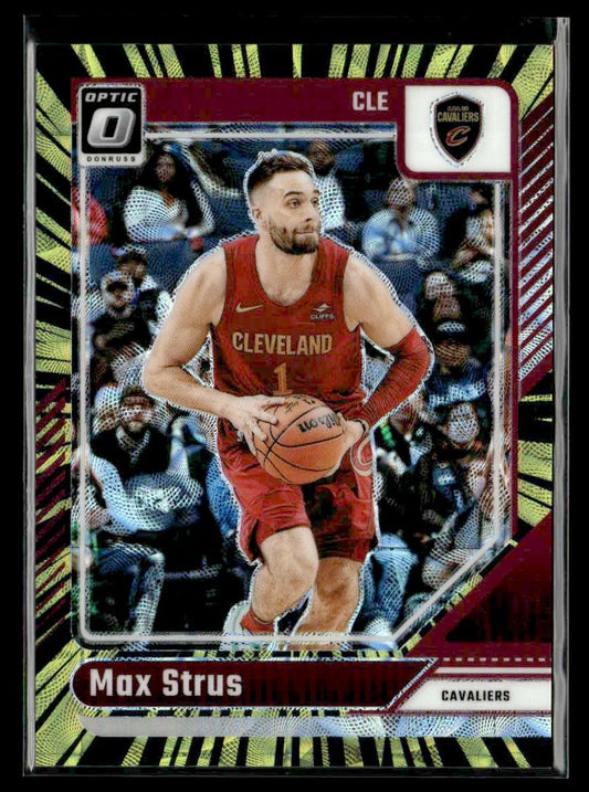 2024-25 Donruss Optic #115 Max Strus Electricity International #/75