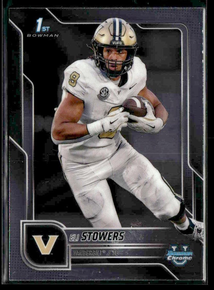 2025 Bowman University Chrome #191 Eli Stowers