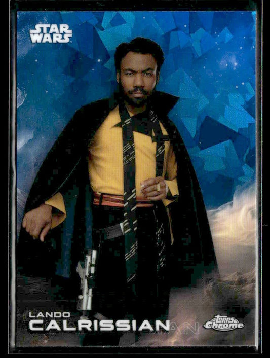 2025 Topps Chrome Sapphire Edition Star Wars #78 Lando Calrissian