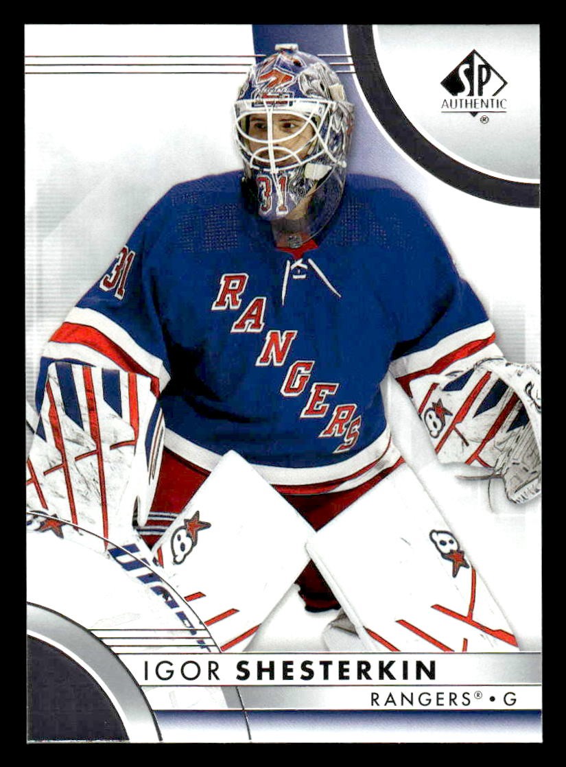 2023-24 SP Authentic #9 Igor Shesterkin