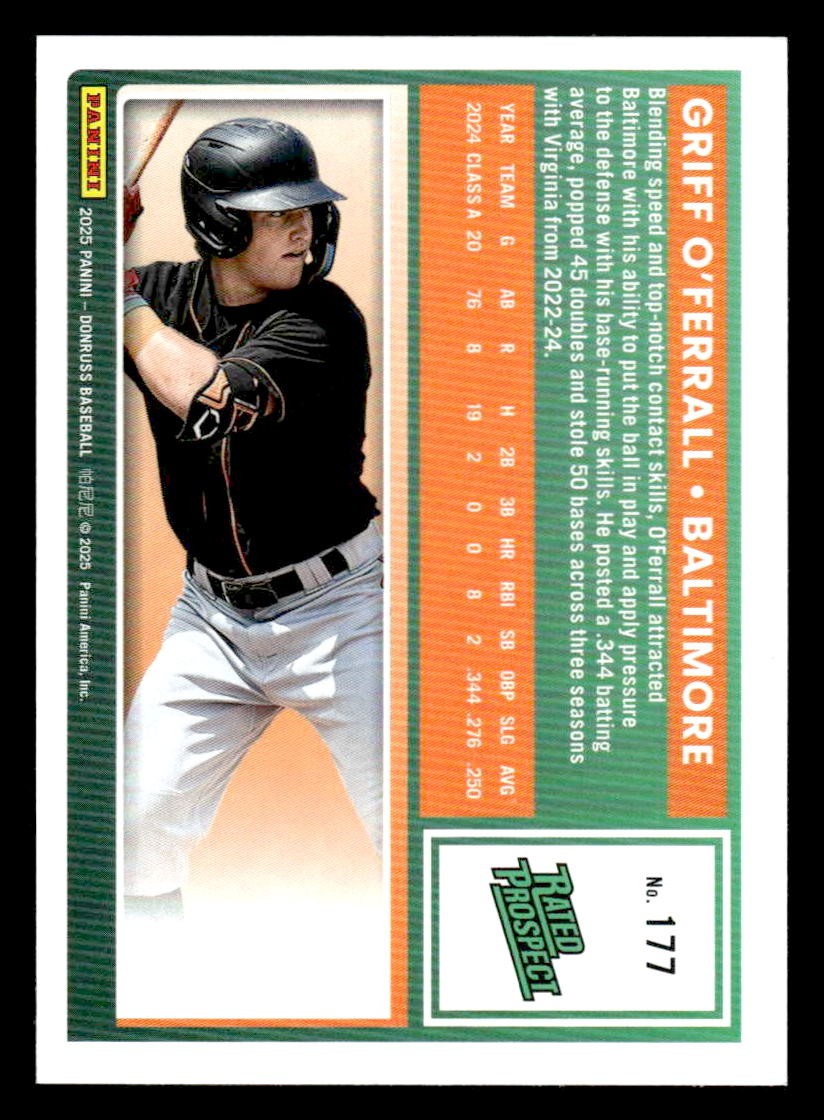 2025 Donruss #177 Griff O'Ferrall