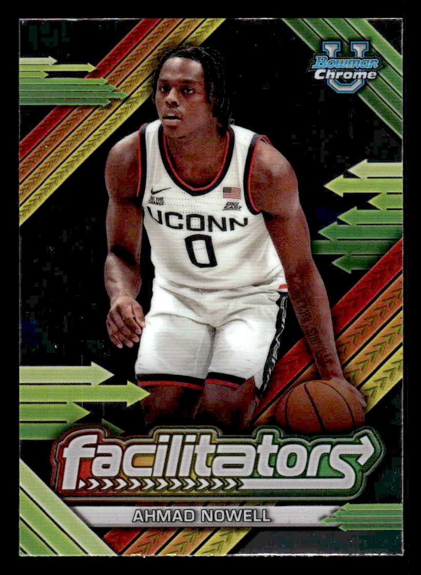 2024-25 Bowman University Chrome #F-6 Ahmad Nowell Facilitators