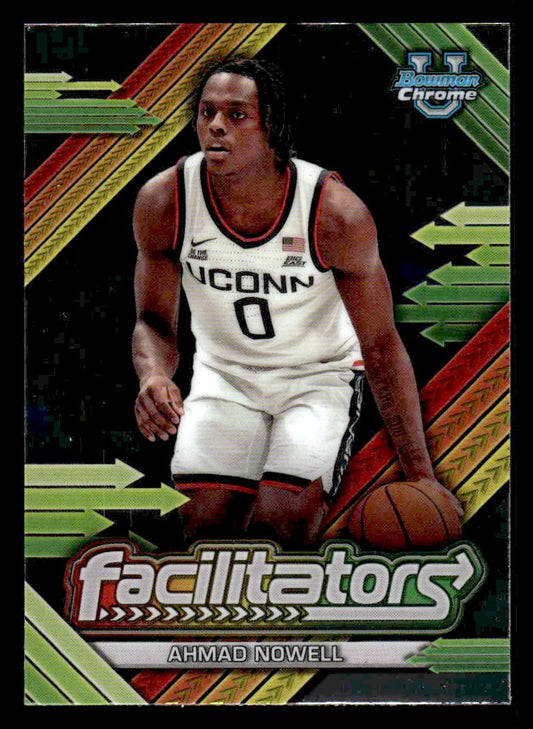 2024-25 Bowman University Chrome #F-6 Ahmad Nowell Facilitators