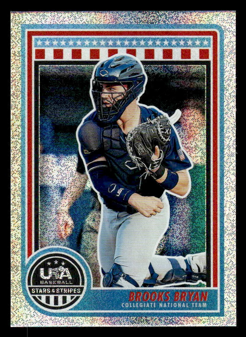 2025 Panini Stars and Stripes USA Baseball #94 Brooks Bryan Opening Day