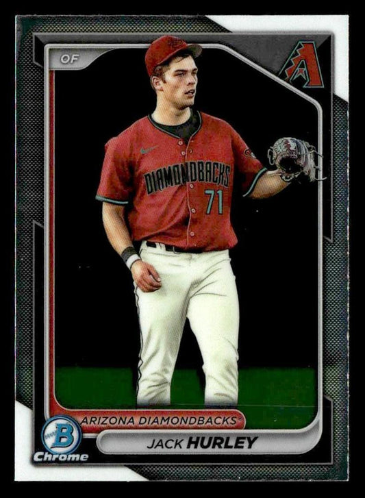 2024 Bowman #BCP-104 Jack Hurley Chrome Prospects