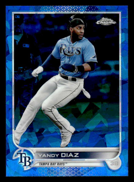 2022 Topps Chrome Sapphire Edition #496 Yandy Diaz