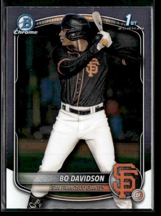 2025 Bowman Chrome #BCP-206 Bo Davidson