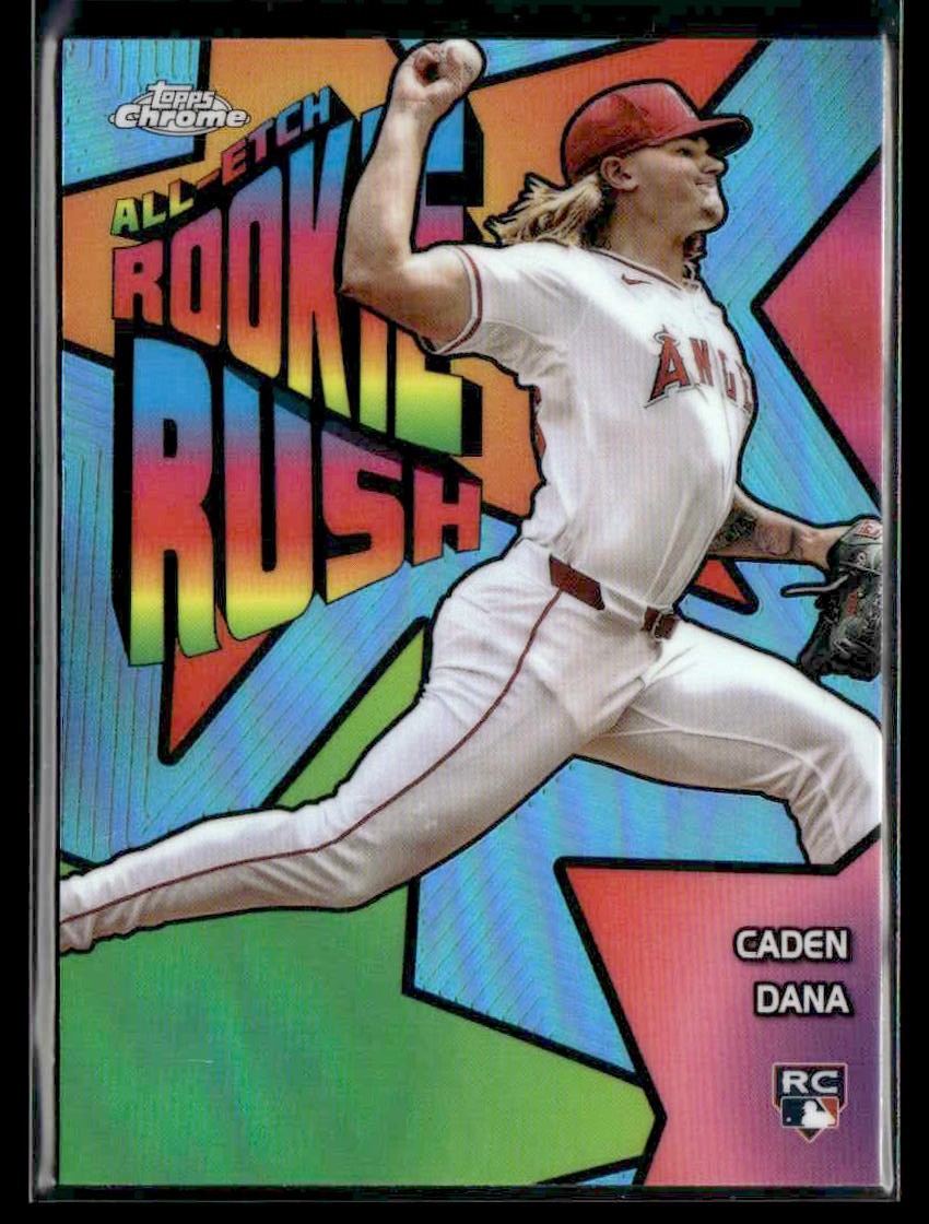 2025 Topps Chrome #CERR-20 Caden Dana Chrome All-Etch Rookie Rush