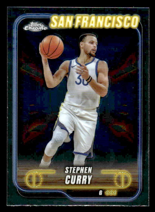 2024-25 Topps Chrome #187 Stephen Curry