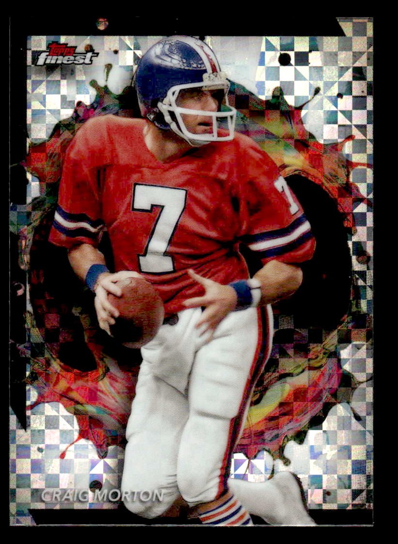 2024 Finest #212 Craig Morton Checkerboard Refractor