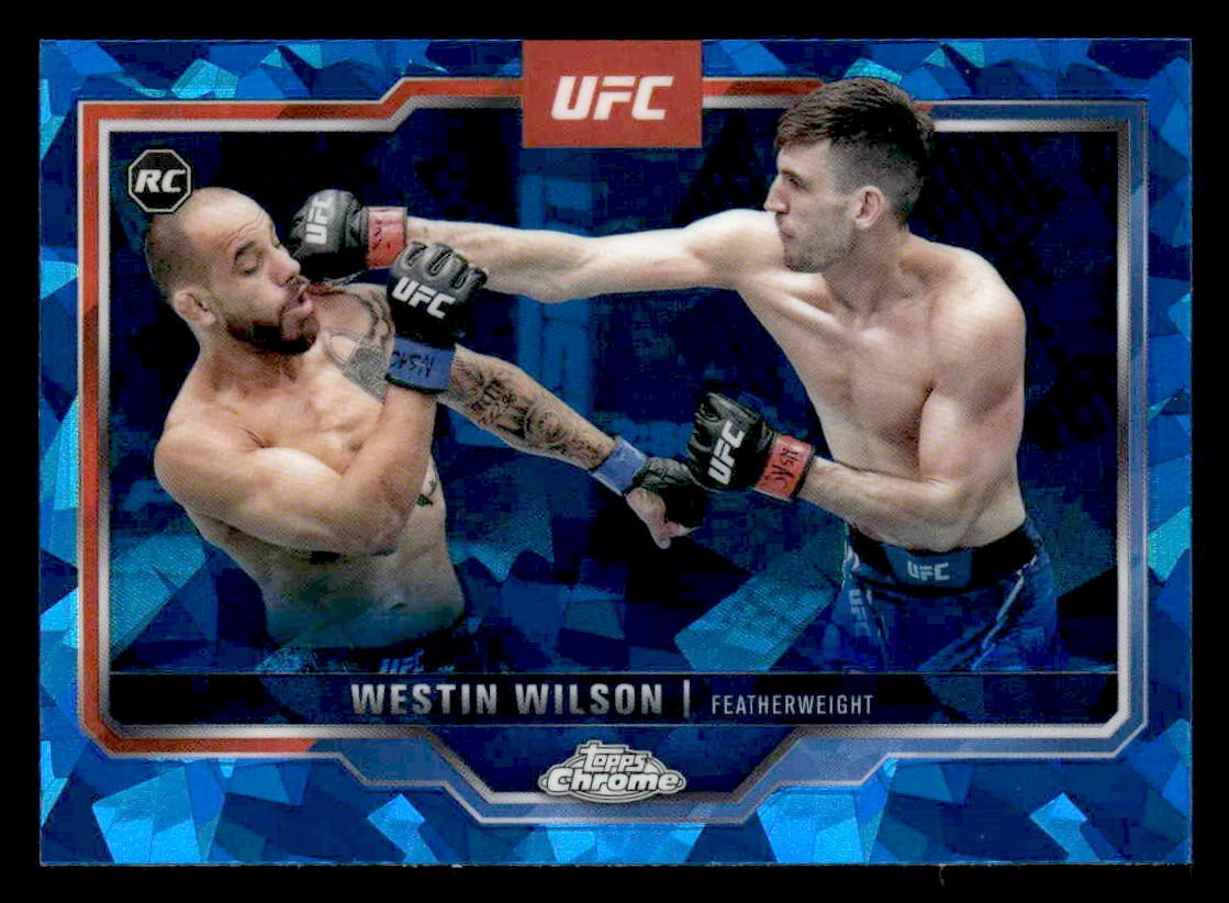 2025 Topps Chrome Sapphire Edition UFC #108 Westin Wilson