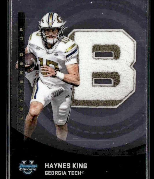 2025 Bowman University Chrome #LU-13 Haynes King Lettered Up