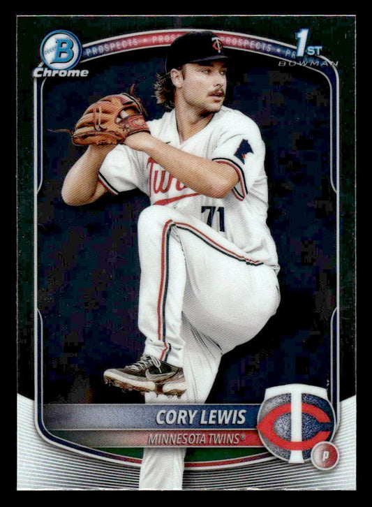 2025 Bowman #BCP-128 Cory Lewis Chrome Prospects