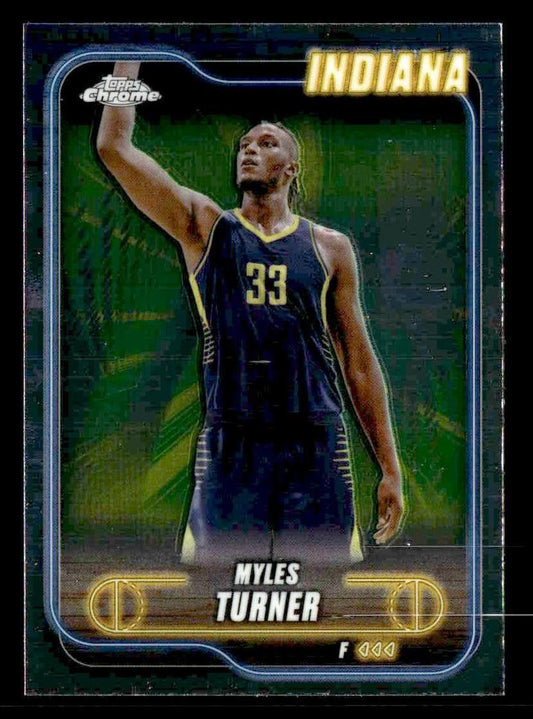 2024-25 Topps Chrome #38 Myles Turner