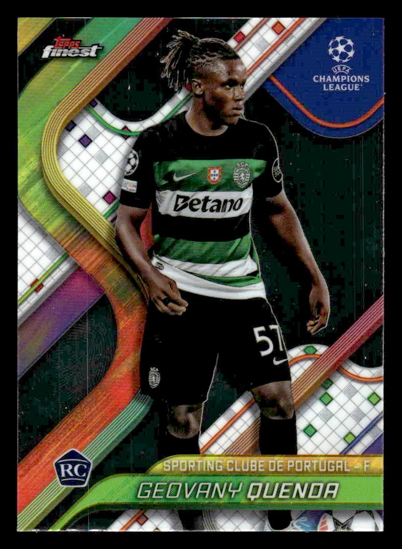 2024-25 Topps Finest UEFA Club Comp #116 Geovany Quenoa