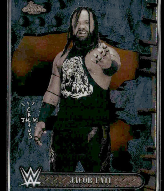 2025 Topps Chrome WWE x Cactus Jack #48 Jacob Fatu