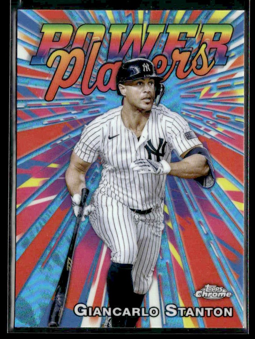 2025 Topps Chrome #PP-13 Giancarlo Stanton Power Players
