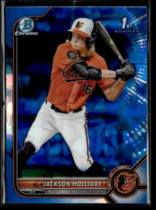 2022 Bowman Draft Sapphire Edition #BDC-168 Jackson Holliday