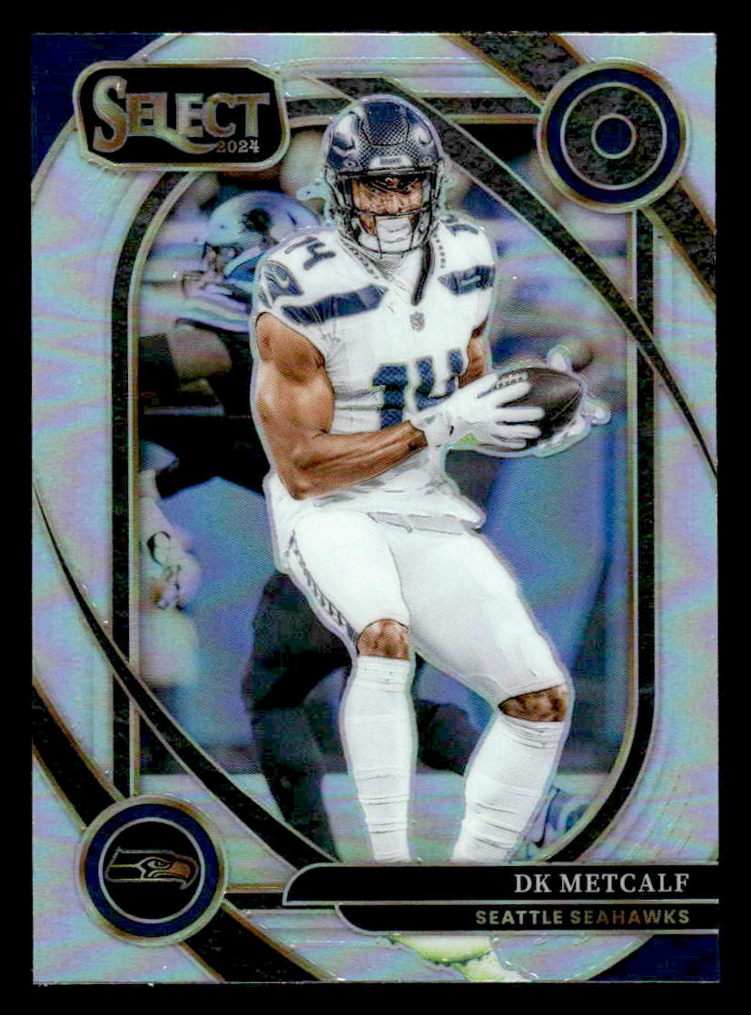 2024 Panini Select #251 DK Metcalf Silver Prizm